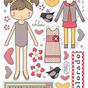 Paper Doll Accessories Printable