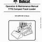 Bobcat T770 Manual