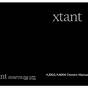 Xtant 3300x User Manual
