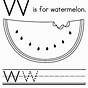 Watermelon Math Worksheet