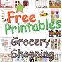 Free Printable Grocery Shopping Worksheets