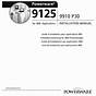 Powerware 9125 Manual