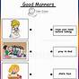 Printable Worksheets Good Manners Worksheets