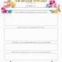 Facing Your Fears Worksheet