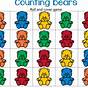 Printable Counting Bears