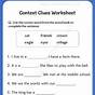 3rd Grade Context Clues Worksheets