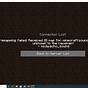 Registry Remapping Failed Minecraft