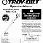 Troy-bilt Service Manual