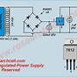 Lm7812 Voltage Regulator Circuit Diagram