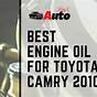 Engine Oil For Toyota Camry 2010