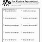 Evaluate Each Expression Worksheet