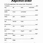Proper Adjectives Worksheet 5th Grade