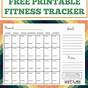 Fitness Goals Worksheets