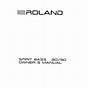 Roland Pt 2700 Owner's Manual