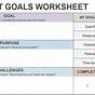 Employee Goal Setting Worksheet Template