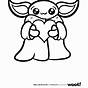 Printable Yoda Coloring Pages