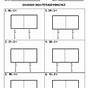 Box Method Division Worksheet 4th Grade