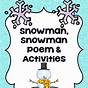 Snowman Short Story Printable