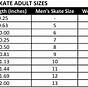Toddler Ice Skate Size Chart