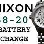 Nixon Re Run Battery Replacement