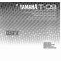 Yamaha T 1000 Owner's Manual