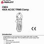 Triplett 9045 Multimeter User Manual