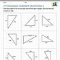Find The Hypotenuse Worksheets