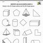 Geometry Worksheet For Kindergarten