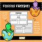 Kindergarten Finding 16 With Fossils Worksheet