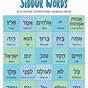 Easy Hebrew Worksheet