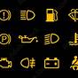 Car Instrument Panel Icons