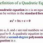 Factorable Quadratic Equations Worksheet