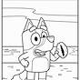 Printable Bluey Coloring Pages