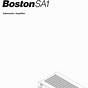 Boston Acoustics Hps 10se Owner's Manual