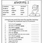 English Worksheets For Kids