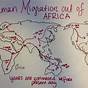 History Of Human Migration Map