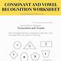 Consonant Worksheet Kindergarten