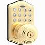 Honeywell Electronic Door Lock Manual