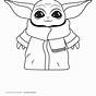 Printable Yoda Coloring Pages