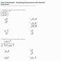 Evaluate Exponents Worksheets