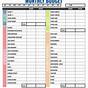 Free Monthly Budget Worksheets Printable