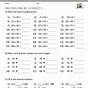 Multiplying Whole Numbers Worksheets