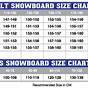 Snowboard Length To Height Chart