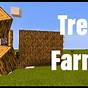 Simple Automatic Tree Farm Minecraft Bedrock