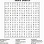 Free Printable Word Searches For 1st Graders