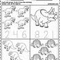 Dinosaur Math Worksheet Printable