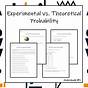 Experimental And Theoretical Probability Worksheets