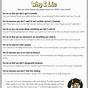 Lying Therapy Worksheets