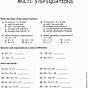 System Of Equation Word Problem Worksheet