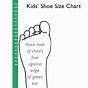 Varsity Shoe Size Chart
